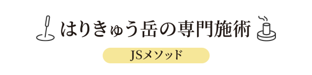 はりきゅう岳の専門施術